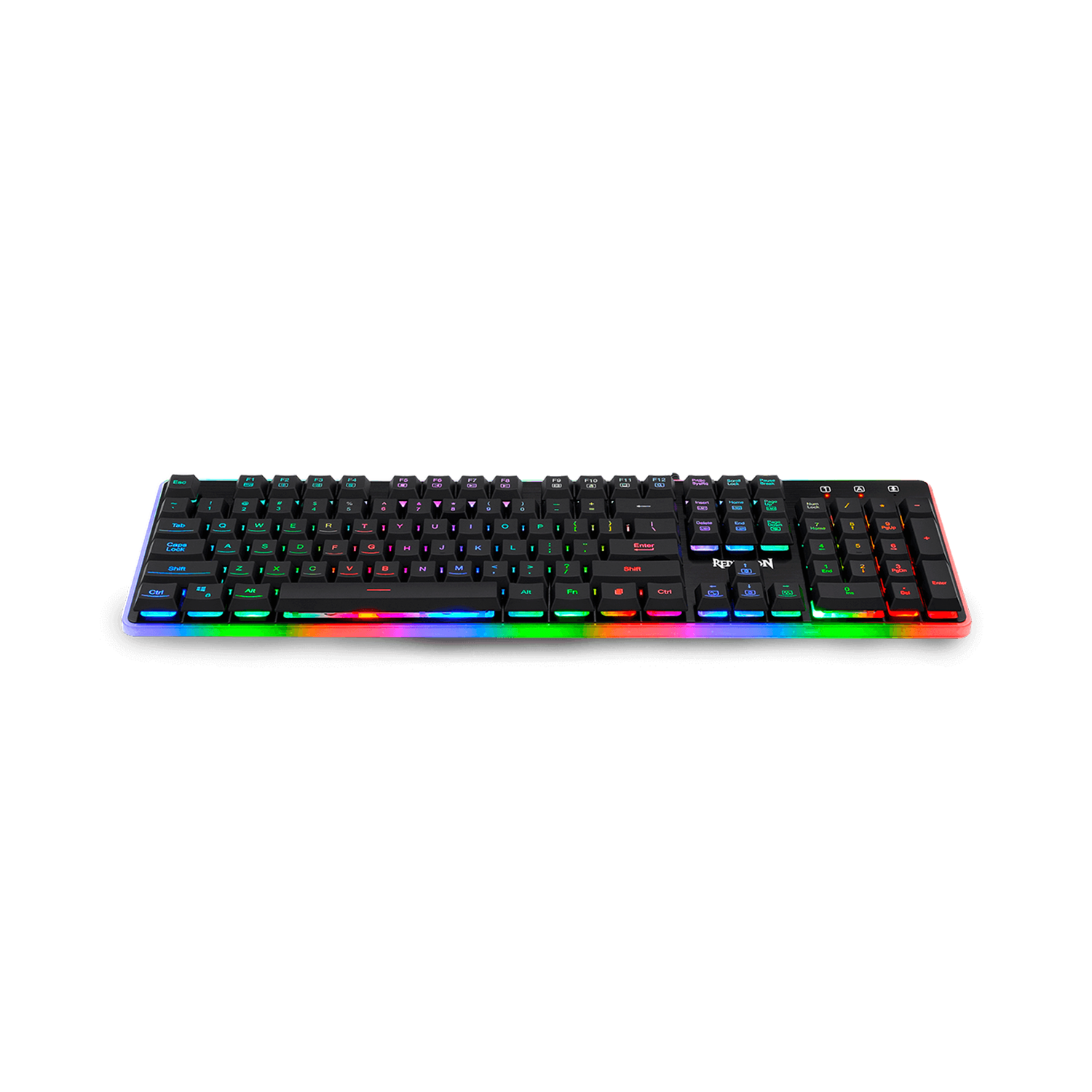TECLADO GAMER REDRAGON DYAUS K509 MEMBRANA RGB ESPANOL