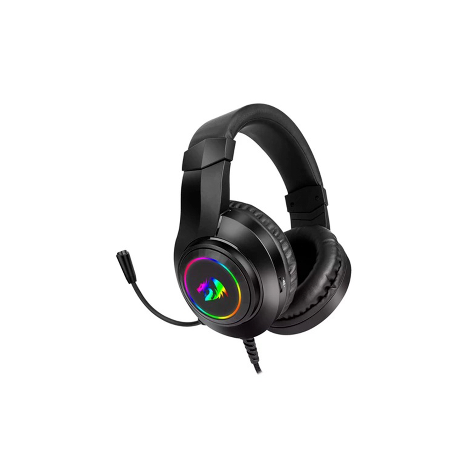 AUDÍFONOS GAMER REDRAGON HEADSET HYLAS H260 RGB USB CONECTOR JACK 3.5MM - 5