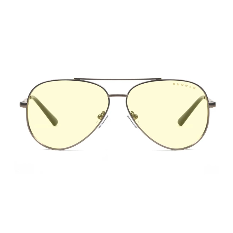 LENTES GAMER GUNNAR MAVERICK GUNMETAL AMBER - 2