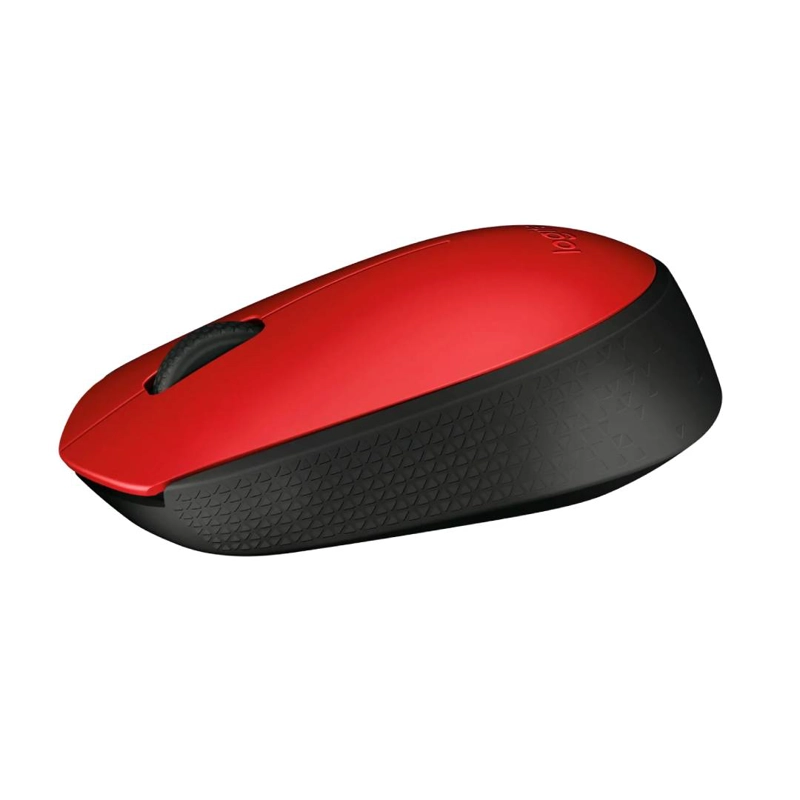 MOUSE INALAMBRICO LOGITECH M170 - ROJO - 3