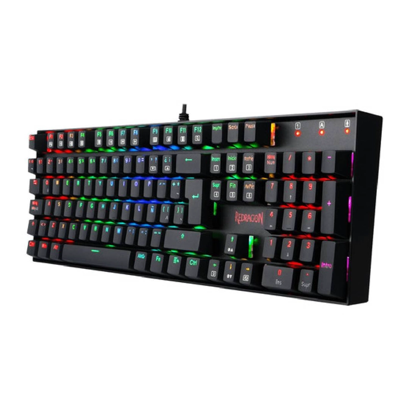 TECLADO GAMER REDRAGON MITRA K551 RGB SWITCH RED - 1