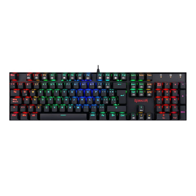 TECLADO GAMER REDRAGON MITRA K551 RGB SWITCH RED - 2