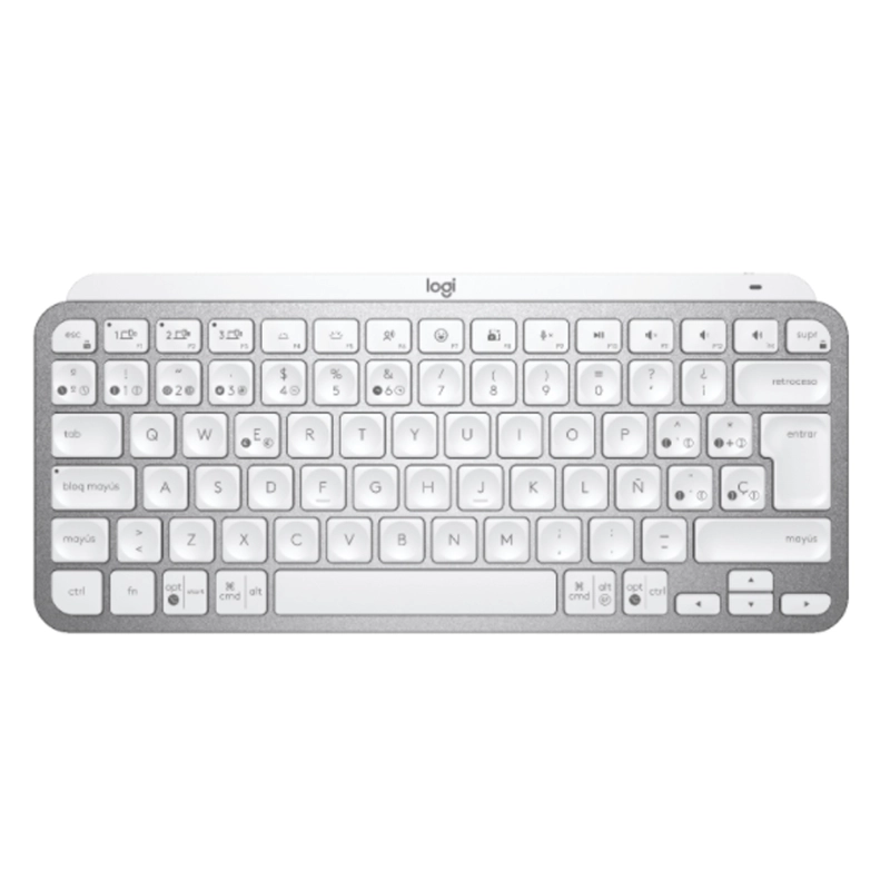 TECLADO UNIVERSAL INALÁMBRICO LOGITECH MX KEYS MINI GRIS BLUETOOTH - 1