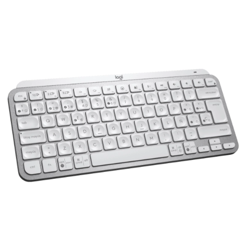 TECLADO UNIVERSAL INALÁMBRICO LOGITECH MX KEYS MINI GRIS BLUETOOTH - 2