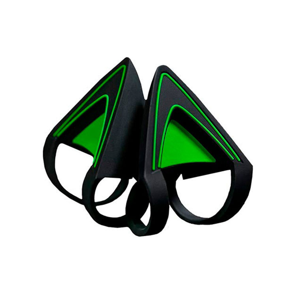 FUNDAS RAZER ACCESORIO PARA AUDIFONO OREJAS KITTY GREEN - 1