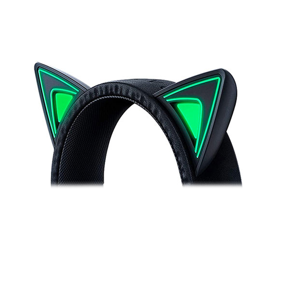 FUNDAS RAZER ACCESORIO PARA AUDIFONO OREJAS KITTY GREEN - 2