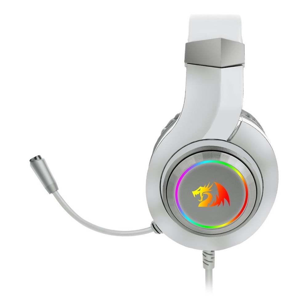 AUDÍFONOS REDRAGON HYLAS H260 RGB BLUETOOTH BLANCO CONECTOR JACK 3.5MM - 3