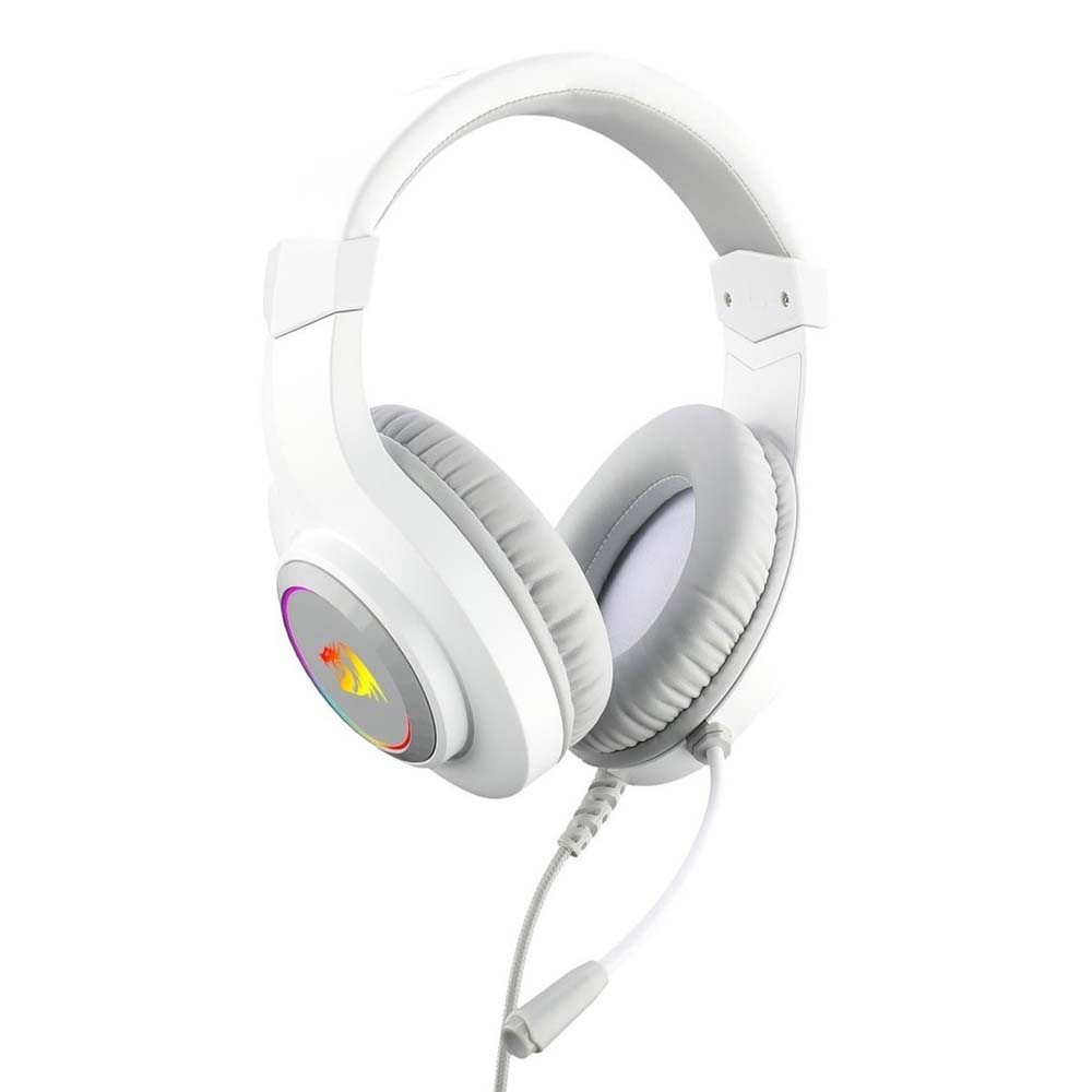 AUDÍFONOS REDRAGON HYLAS H260 RGB BLUETOOTH BLANCO CONECTOR JACK 3.5MM - 4