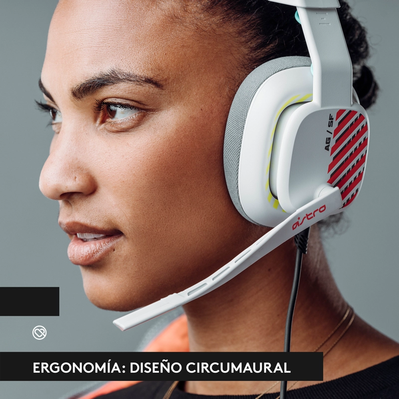 AUDÍFONOS GAMER ASTRO HEADSET A10 2DA GENERACIÓN PS BLUETOOTH BLANCO - 5