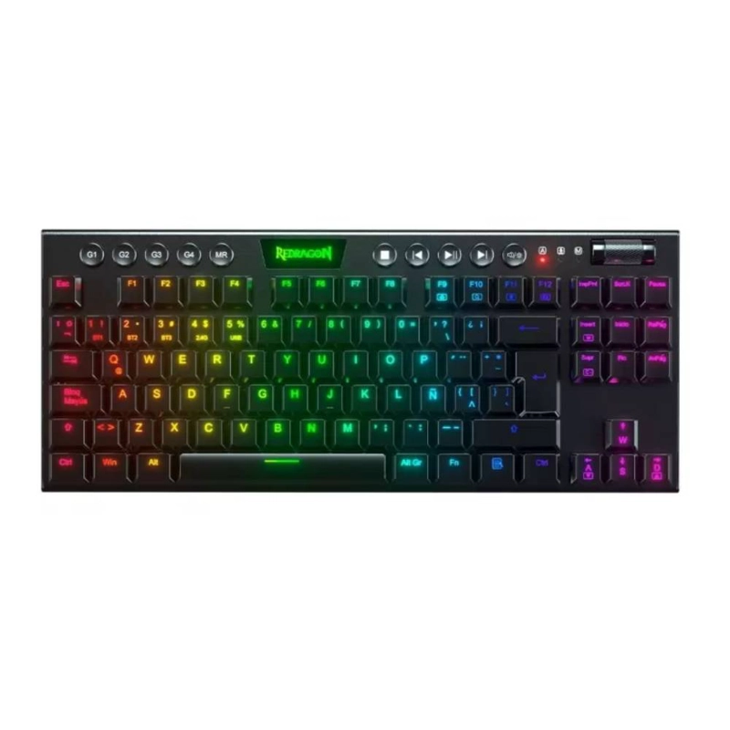 TECLADO MECANICO REDRAGON HORUS TKL K621SP NEGRO INALAMBRICO - 1
