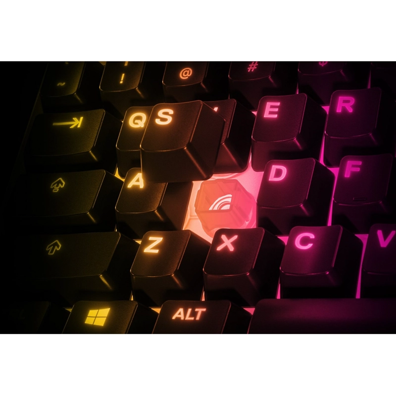 TECLADO GAMER STEELSERIES APEX 3 TKL INGLES, CABLEADO - 5