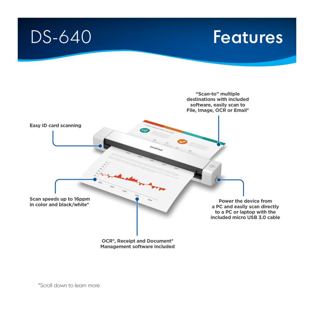 ESCANER BROTHER DS640 - 4
