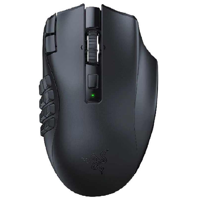 MOUSE GAMER RAZER NAGA V2 HYPERSPEED 19 BOTONES - 1