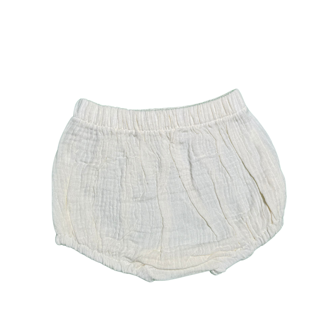 ROPA ALGODON ORGANICO NIÑAS RECIE N NACIDAS 2PCS 73 CM BLANCO - 4