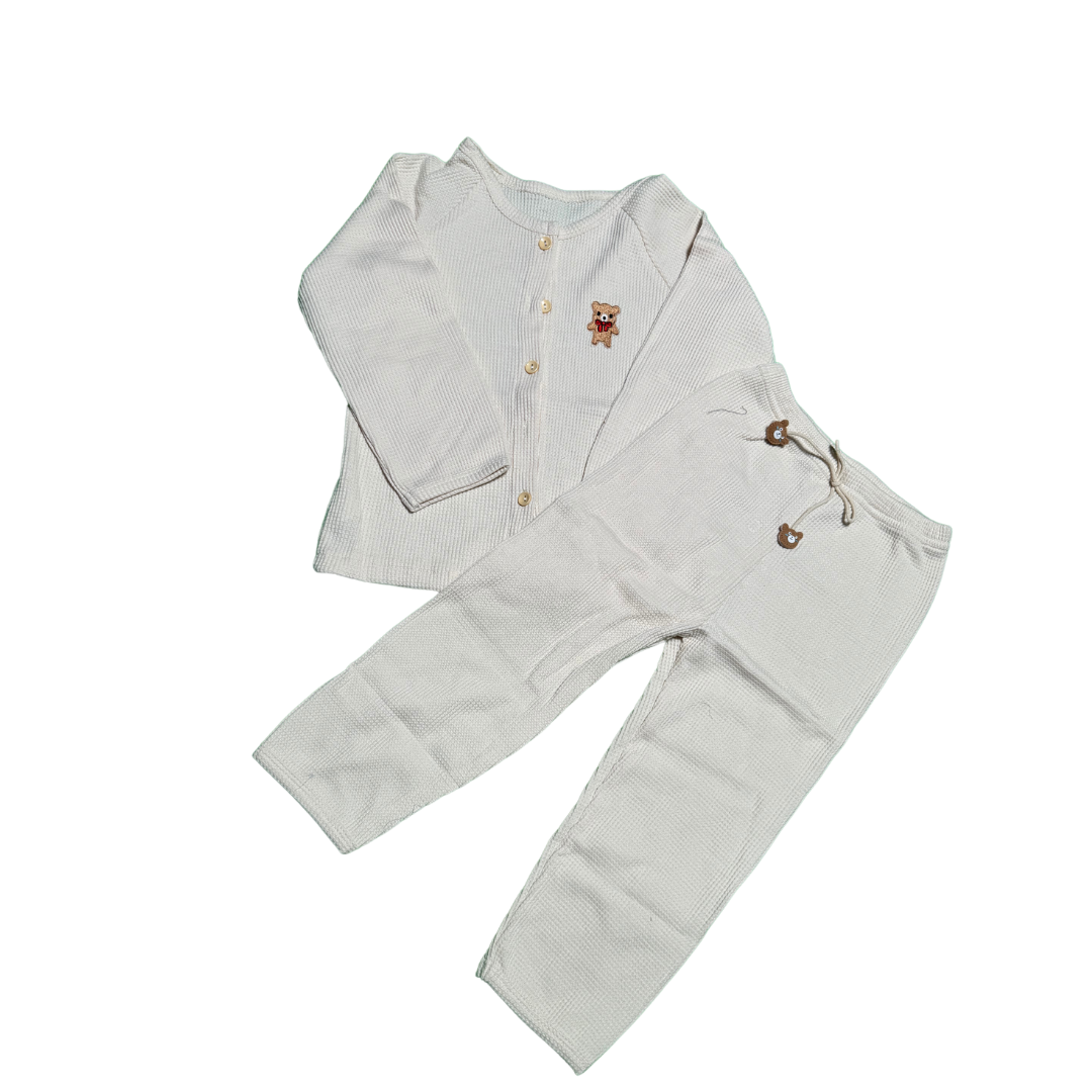 PIJAMA PARA BEBE S DE 2 PIEZAS 100 CM CAQUI - 2