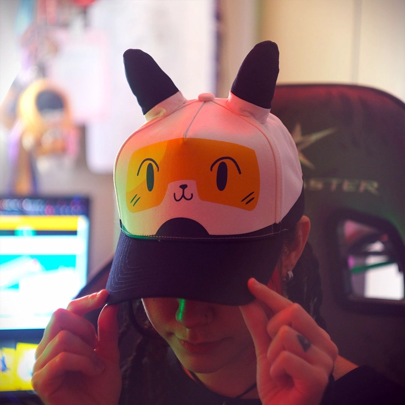 GORRO CON OREJAS DUSITO EN COLOR BLANCO DUST2 - 4