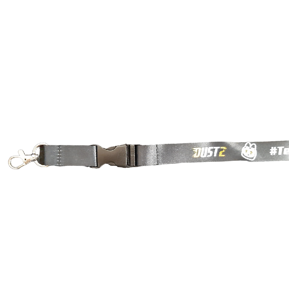 LANYARD DOS CUERPOS DUST2 LOGO VINTAGE SPONSORED - 3