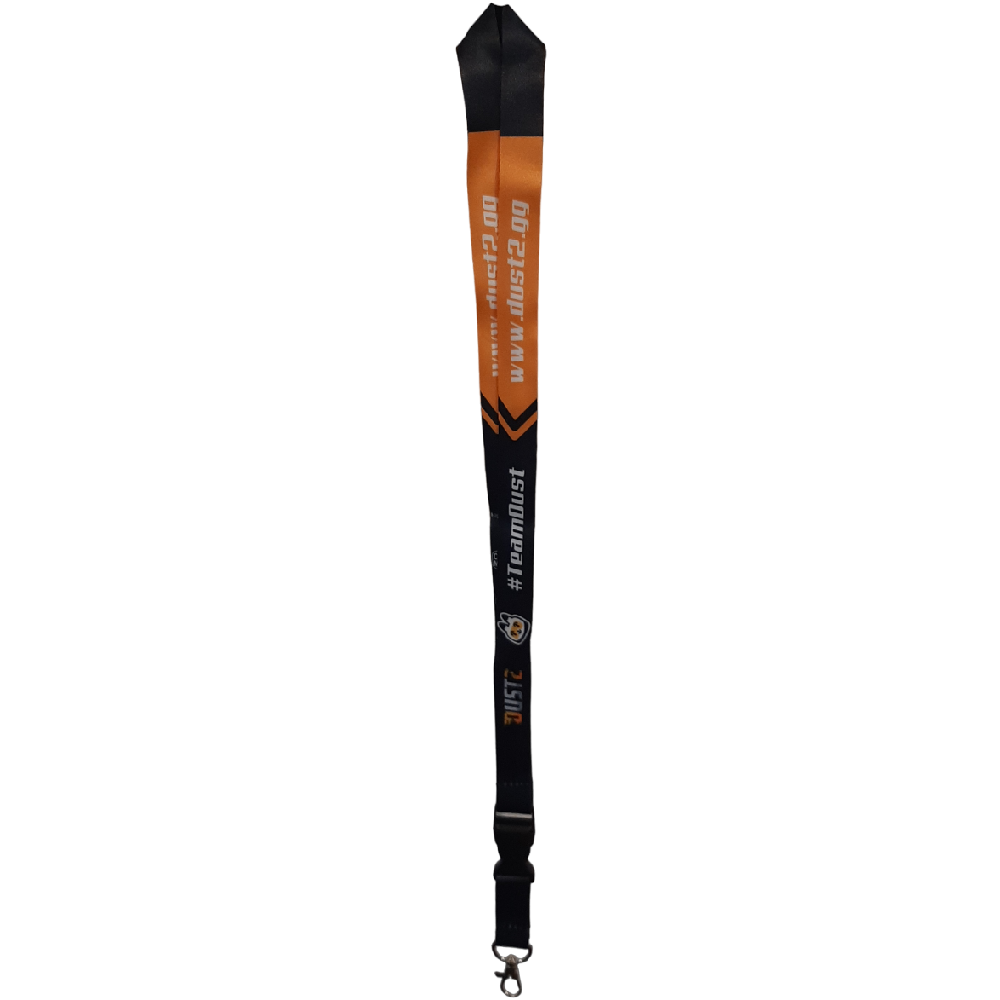 LANYARD DOS CUERPOS DUST2 LOGO VINTAGE SPONSORED - 5