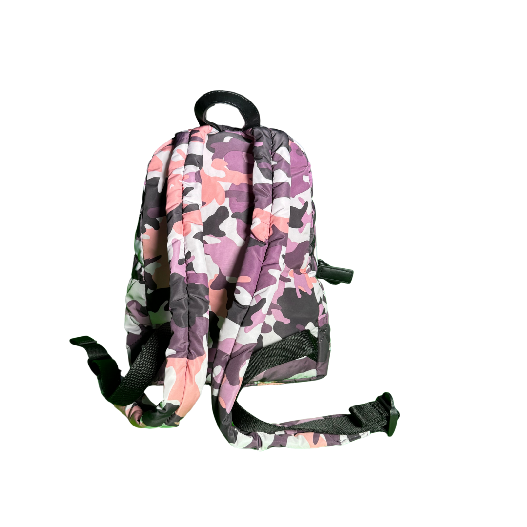 MOCHILA/BOLSO MARC JACOBS CAMUFLAJE MORADA PEQUEÑA - 3