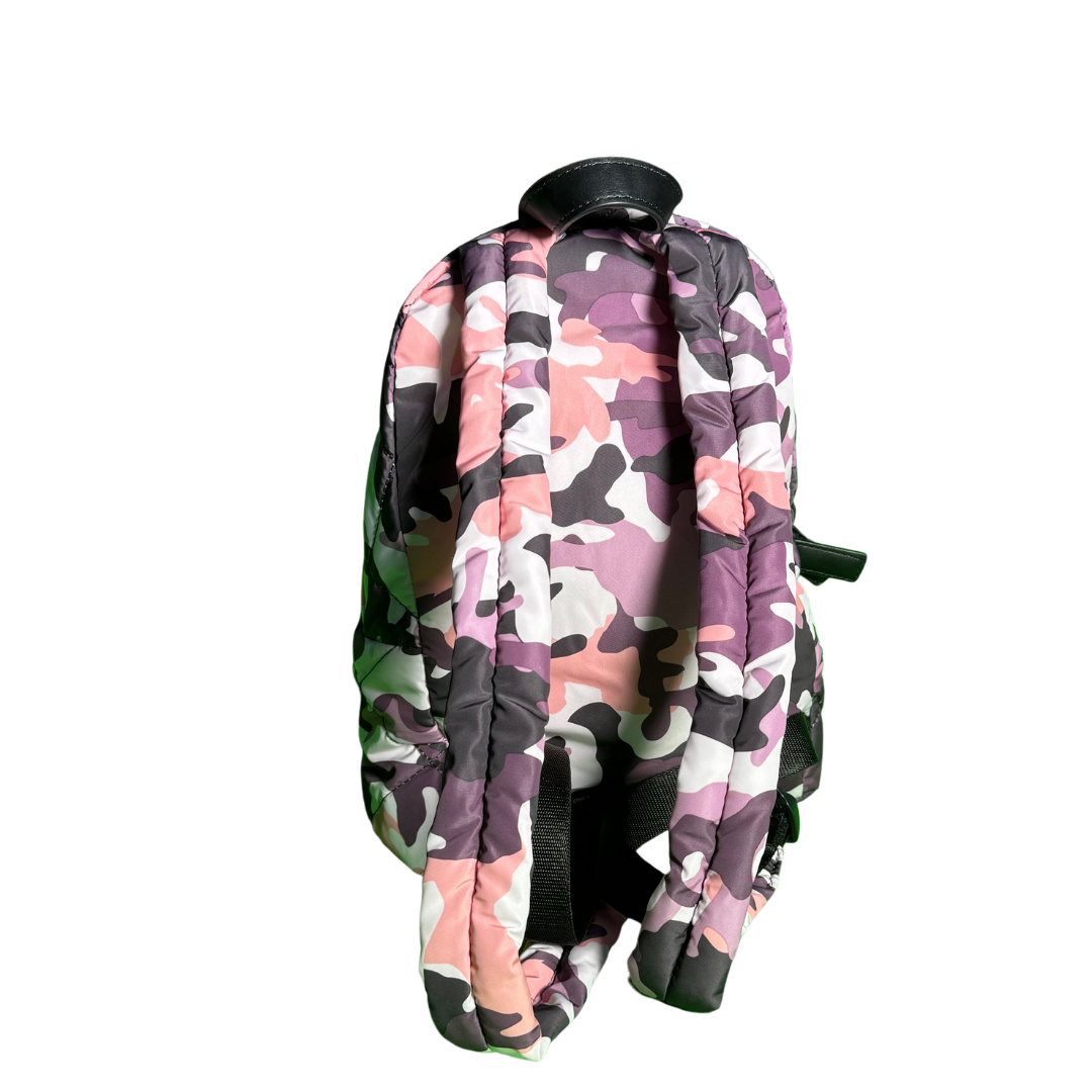 MOCHILA/BOLSO MARC JACOBS CAMUFLAJE MORADA PEQUEÑA - 4