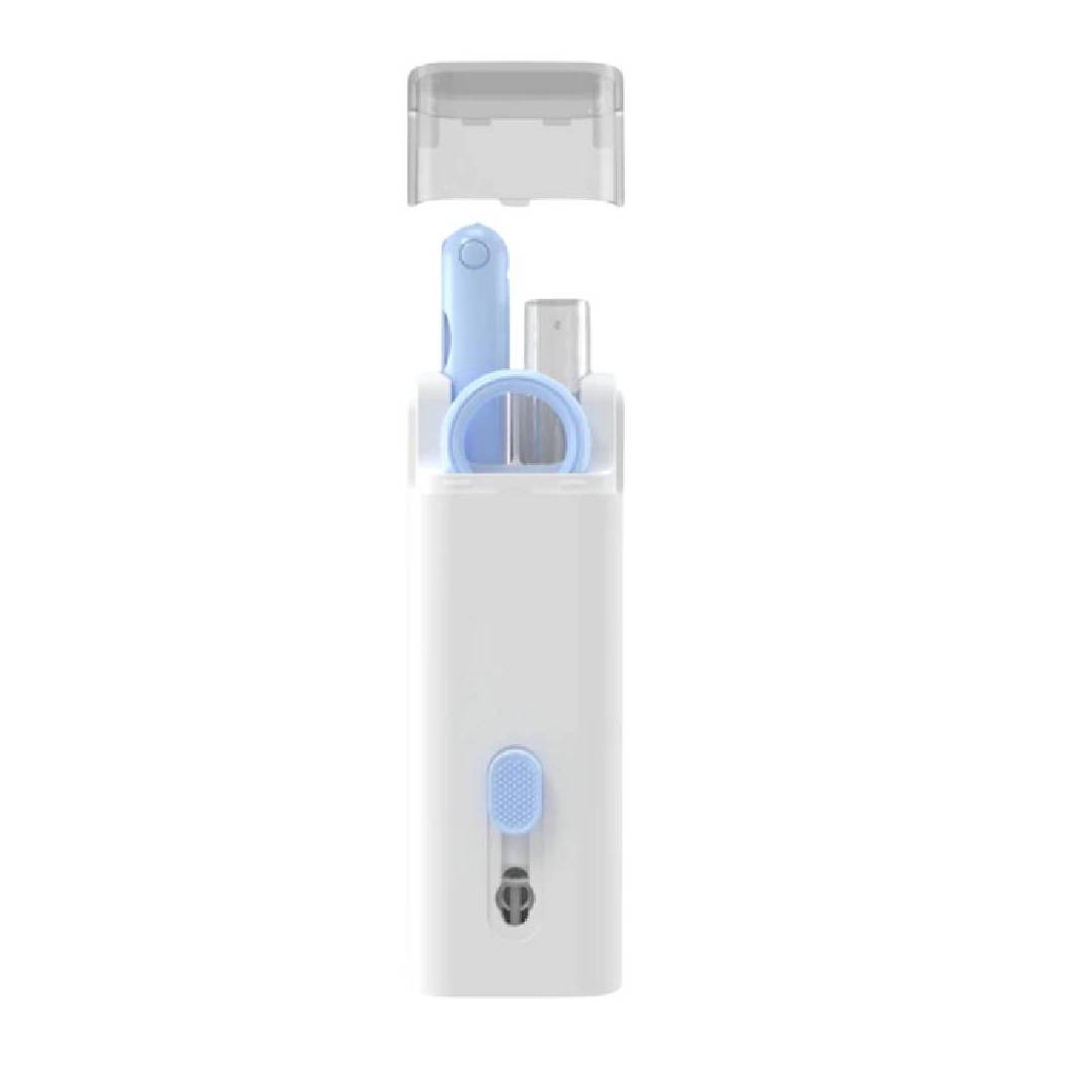 KIT 7 EN 1 CEPILLO LIMPIADOR PARA TECLADOS Y ACCESORIOS AZUL - 1