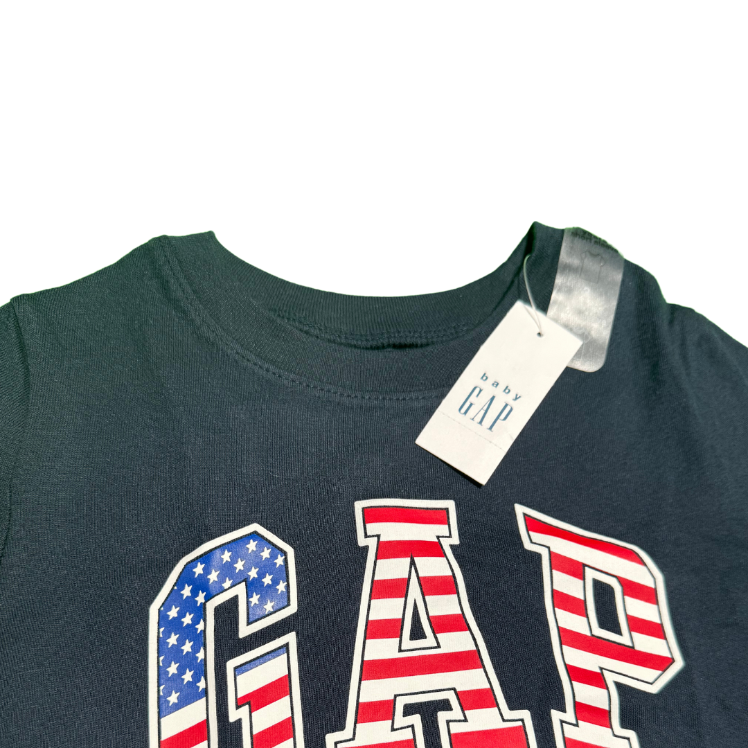 POLERA GAP AZUL TALLA 2 - 2