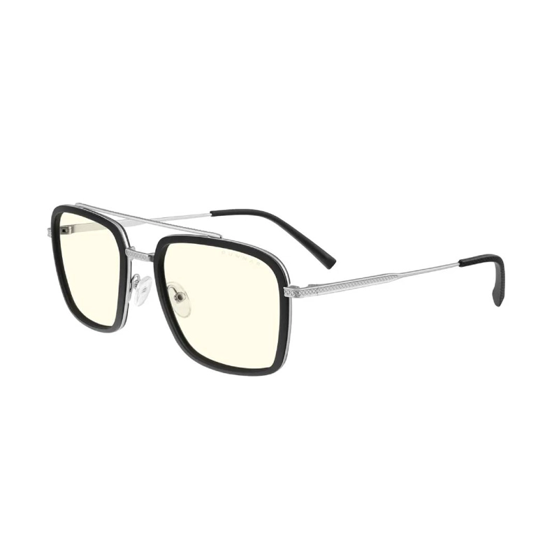 LENTES GUNNAR BARRON SILVER CLEAR - TONY STARK DESIGN - 2