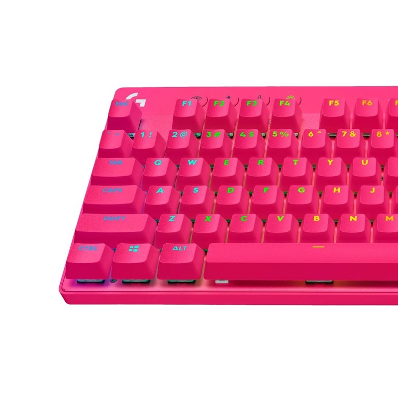 TECLADO GAMER UNIVERSAL LOGITECH G LOGITECH PRO X TKL US MAGENTA SW TACTILE - 4