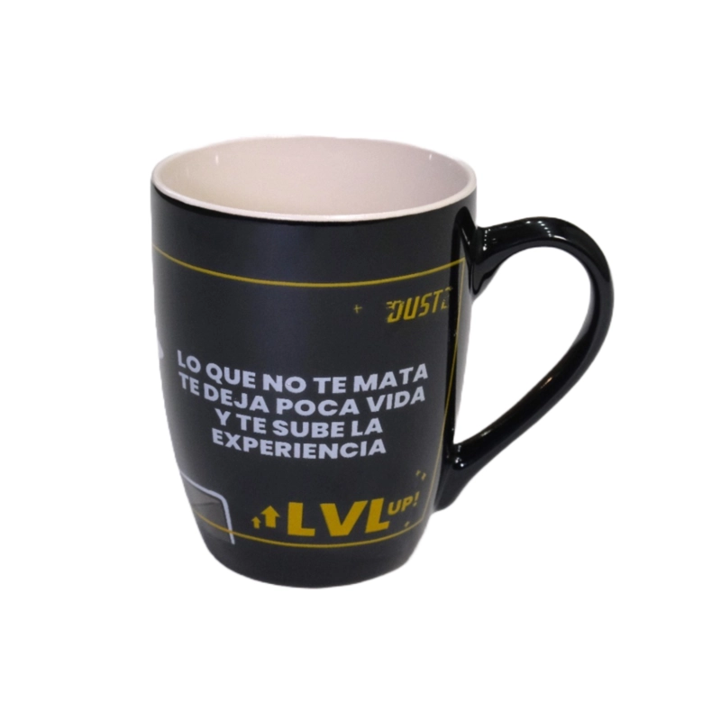 TAZA DE CERÁMICA DUST2 CON LOGO VINTAGE EN COLOR NEGRO P - 2