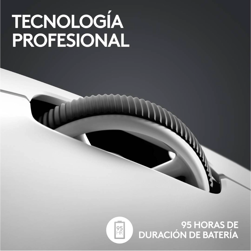 MOUSE LOGITECH G GAMER PRO X SUPERLIGHT 2 LIGHTSPEED BLANCO - 2