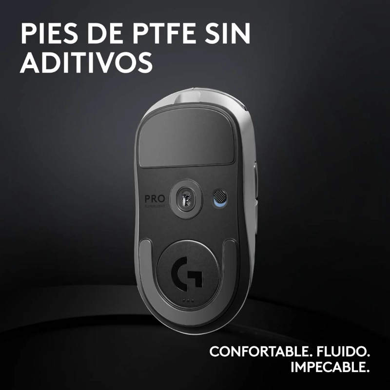 MOUSE LOGITECH G GAMER PRO X SUPERLIGHT 2 LIGHTSPEED BLANCO - 7