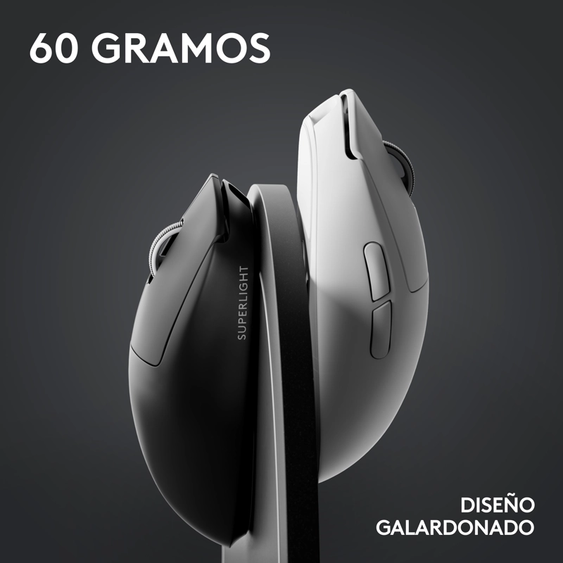 MOUSE GAMER LOGITECH PRO X SUPERLIGHT 2 LIGHTSPEED NEGRO - 4