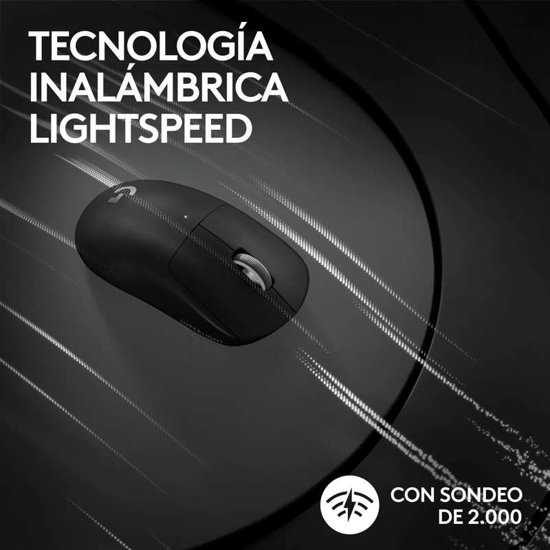 MOUSE GAMER LOGITECH PRO X SUPERLIGHT 2 LIGHTSPEED NEGRO - 6