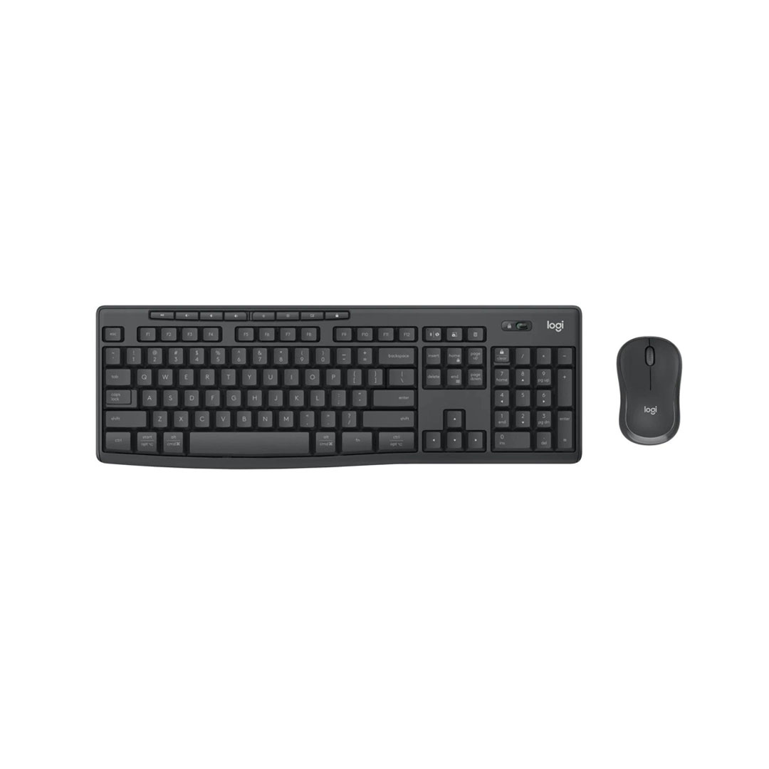 KIT TECLADO WINDOWS INALÁMBRICO LOGITECH + MOUSE MK370 - 1