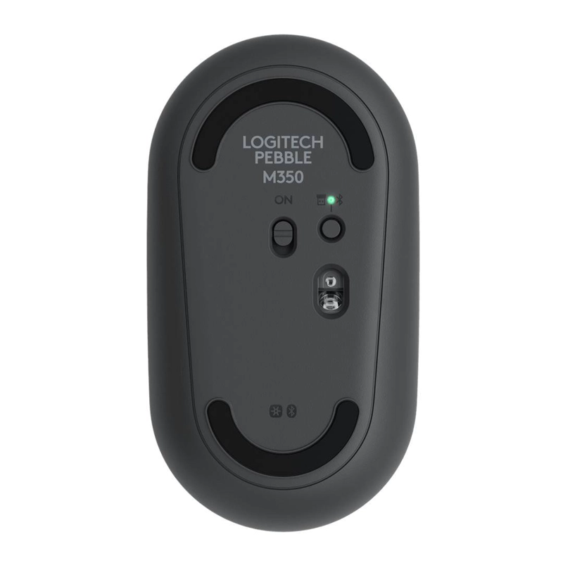 MOUSE INALAMBRICO LOGITECH PEBBLE 2 M350S GRAFITO - 3