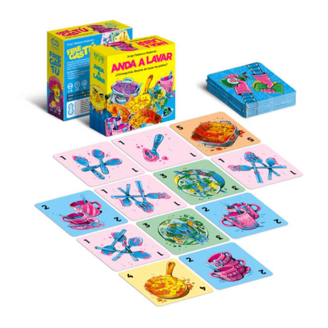 ANDA A LAVAR - JUEGO DE MESA - SALTA PAL LAO - 2