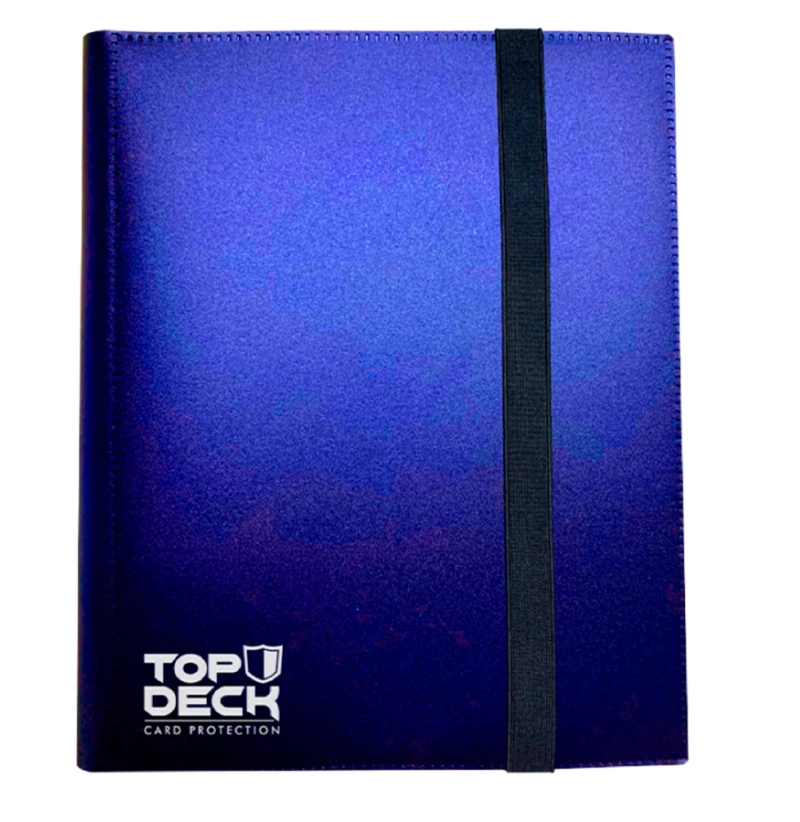 CARPETA TOPDECK 9 BOLSILLOS AZUL - 1