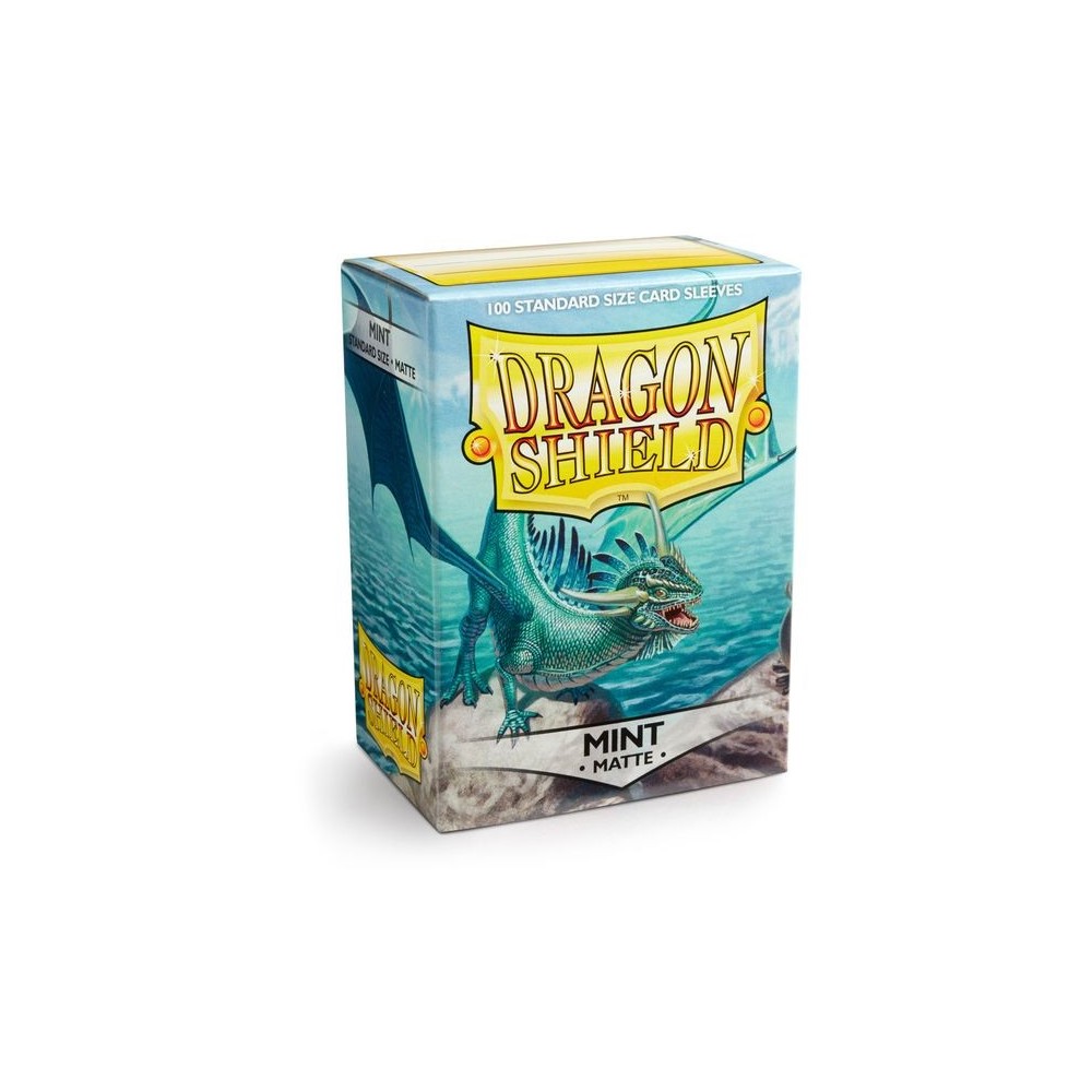PROTECTORES DRAGON SHIELD 100 - STANDARD MATTE MINT - 1