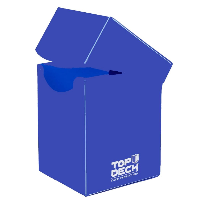 JUEGO CARTAS DECK BOX PLASTICO XL 120 AZUL - 2