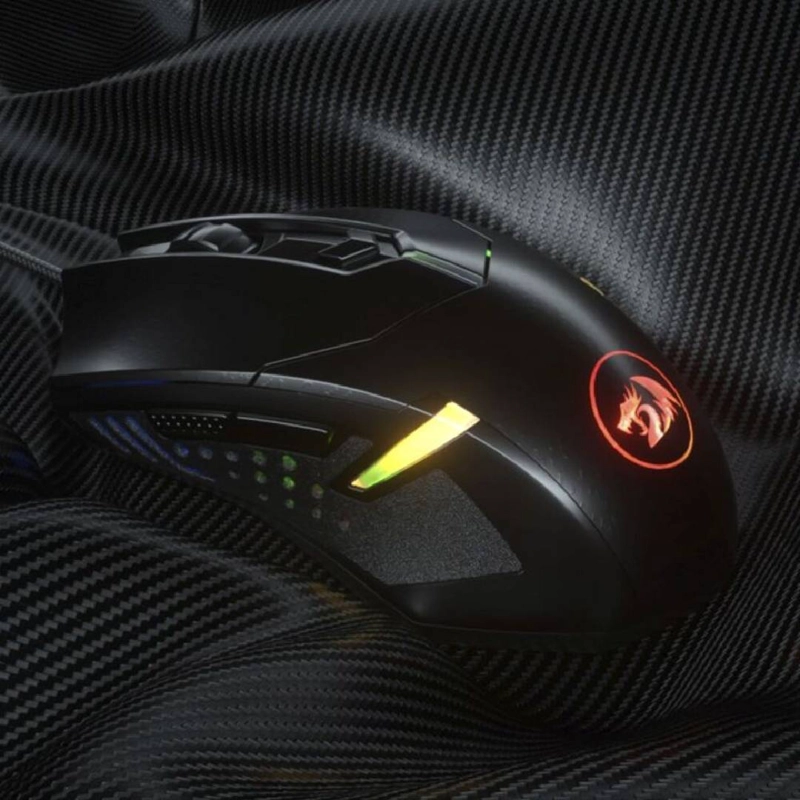 MOUSE GAMER REDRAGON CENTROPHORUS 2 7200DPI RGB - NEGRO - 3