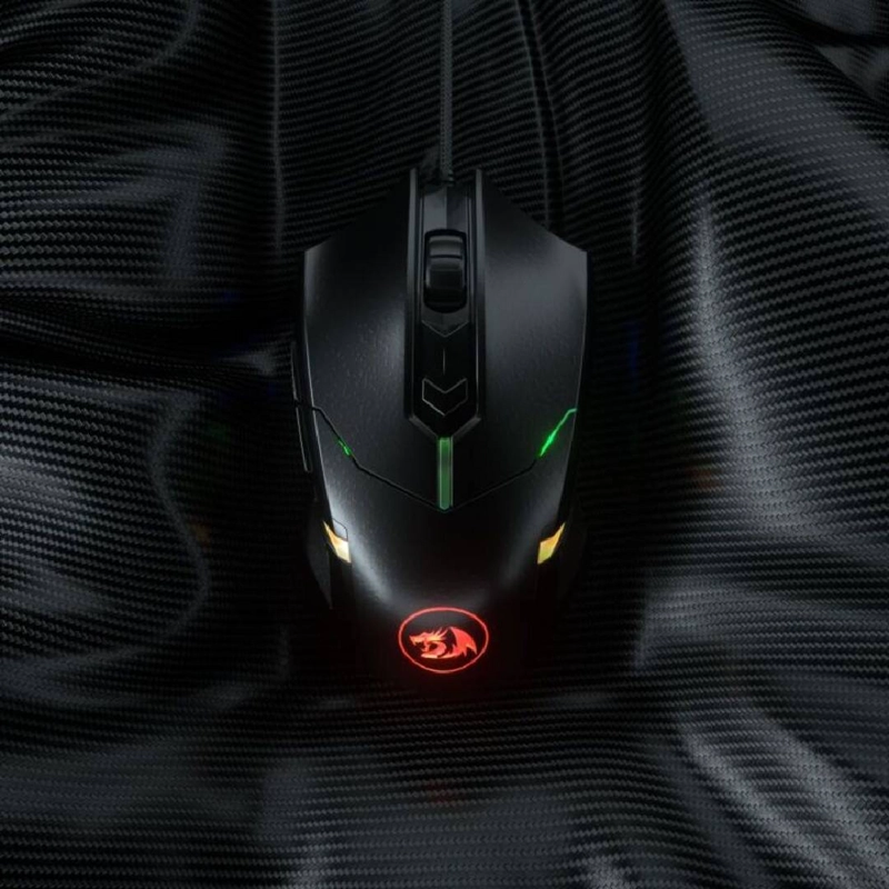 MOUSE GAMER REDRAGON CENTROPHORUS 2 7200DPI RGB - NEGRO - 5
