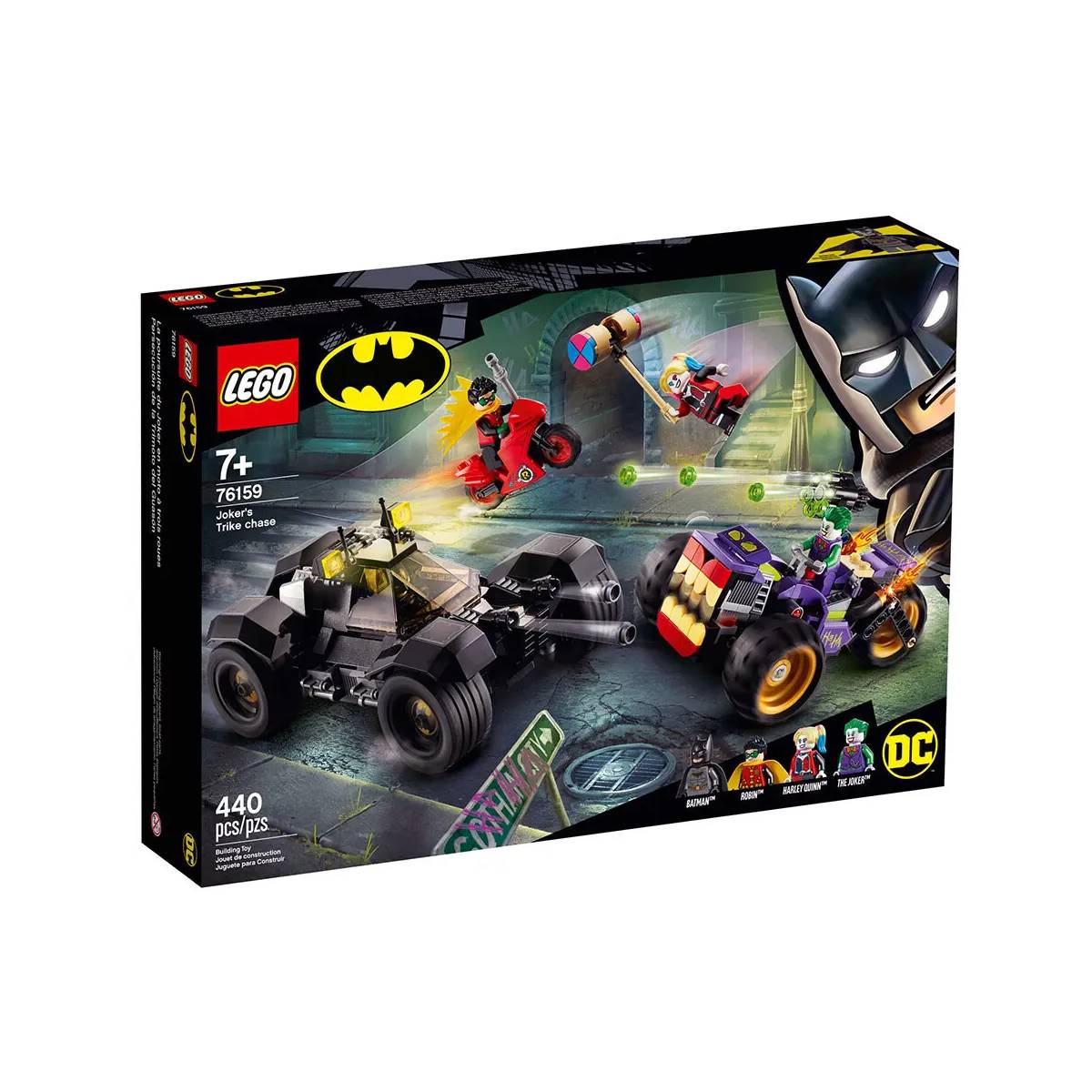 LEGO PERSECUCION DE LA TRIMOTO DEL JOKER 76159 - 2