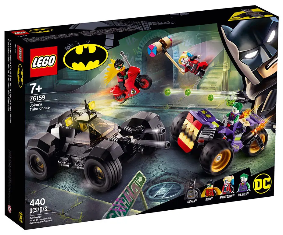 LEGO PERSECUCION DE LA TRIMOTO DEL JOKER 76159 - 3