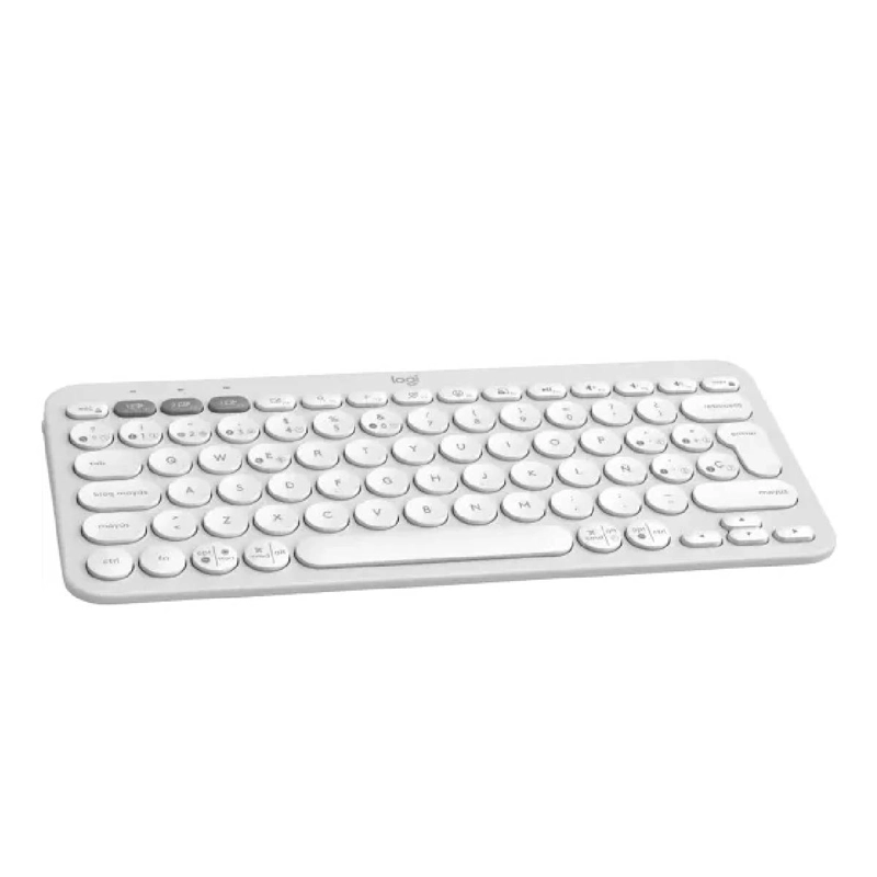 TECLADO LOGITECH PEBBLE KEYS 2 K380S BLANCO - 3