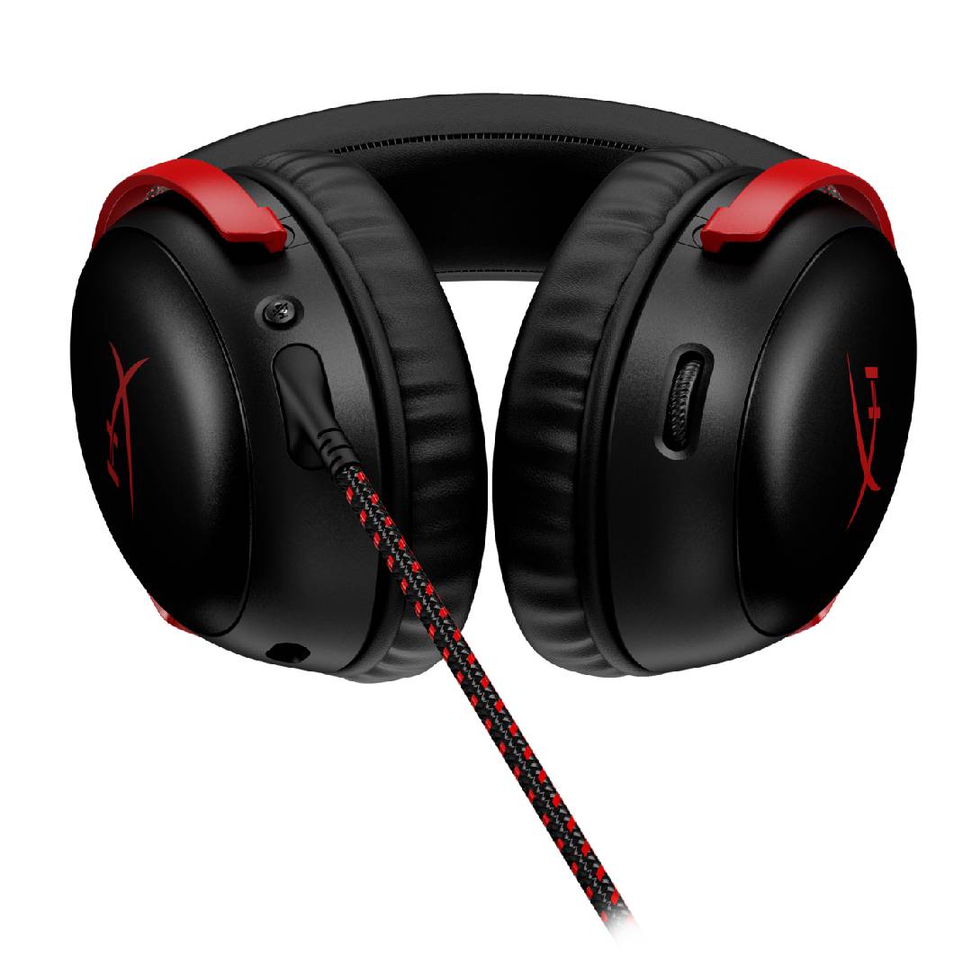 AUDIFONOS GAMER HYPERX CLOUD III BLACK/RED - 4