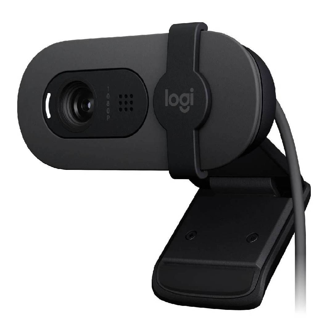 CAMARA WEB LOGITECH BRIO 100 GRAFITO 2MP 720P - 1