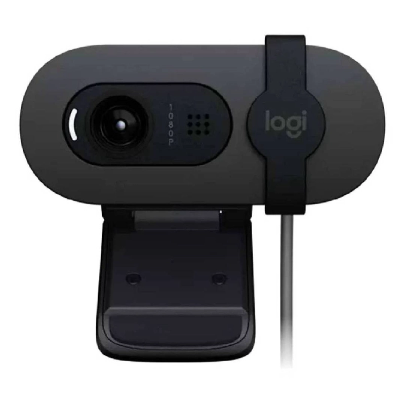 CAMARA WEB LOGITECH BRIO 100 GRAFITO 2MP 720P - 2