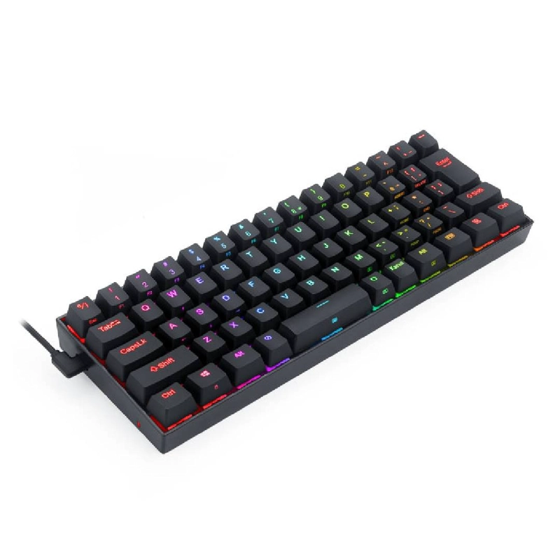 TECLADO GAMER INALÁMBRICO REDRAGON DRAGONBORN K630 RGB USB - 3