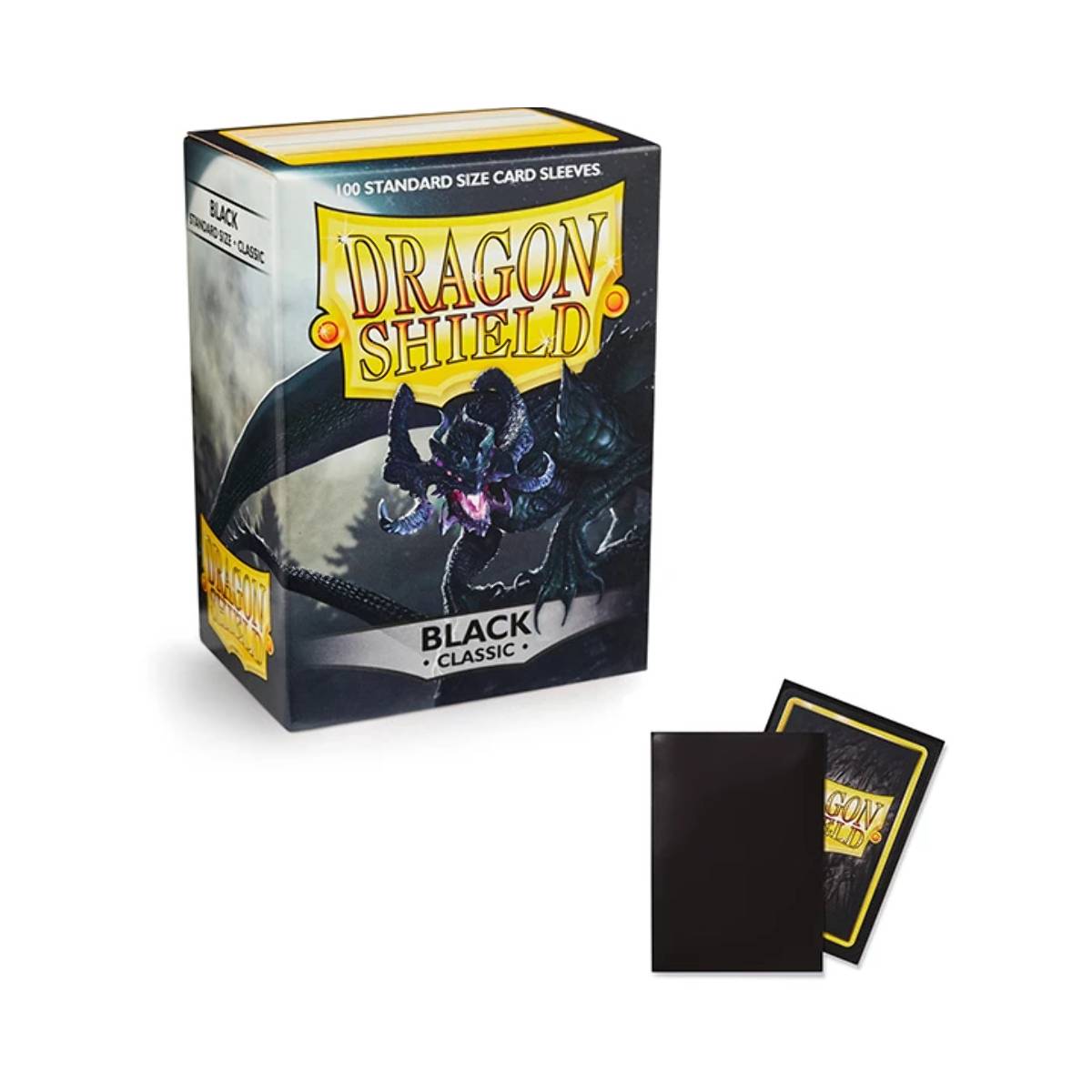PROTECTOR DRAGON SHIELD - CLASSIC BLACK STANDARD 100 - 2