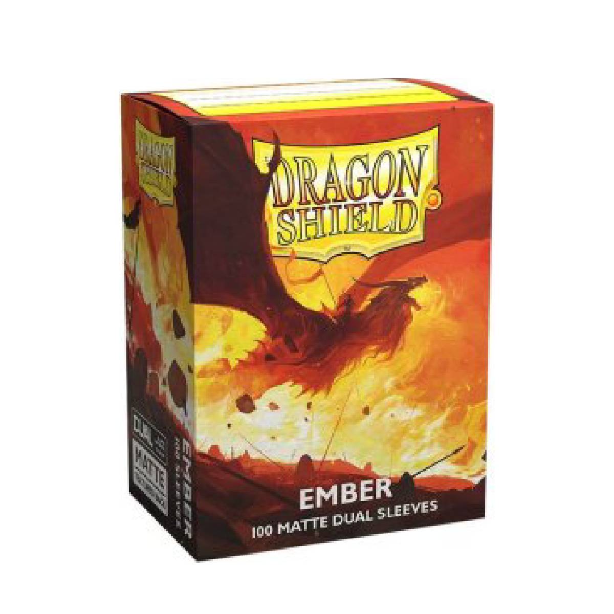 PROTECTOR DRAGON SHIELD: STANDARD DUAL MATTE EMBER 100 - 1
